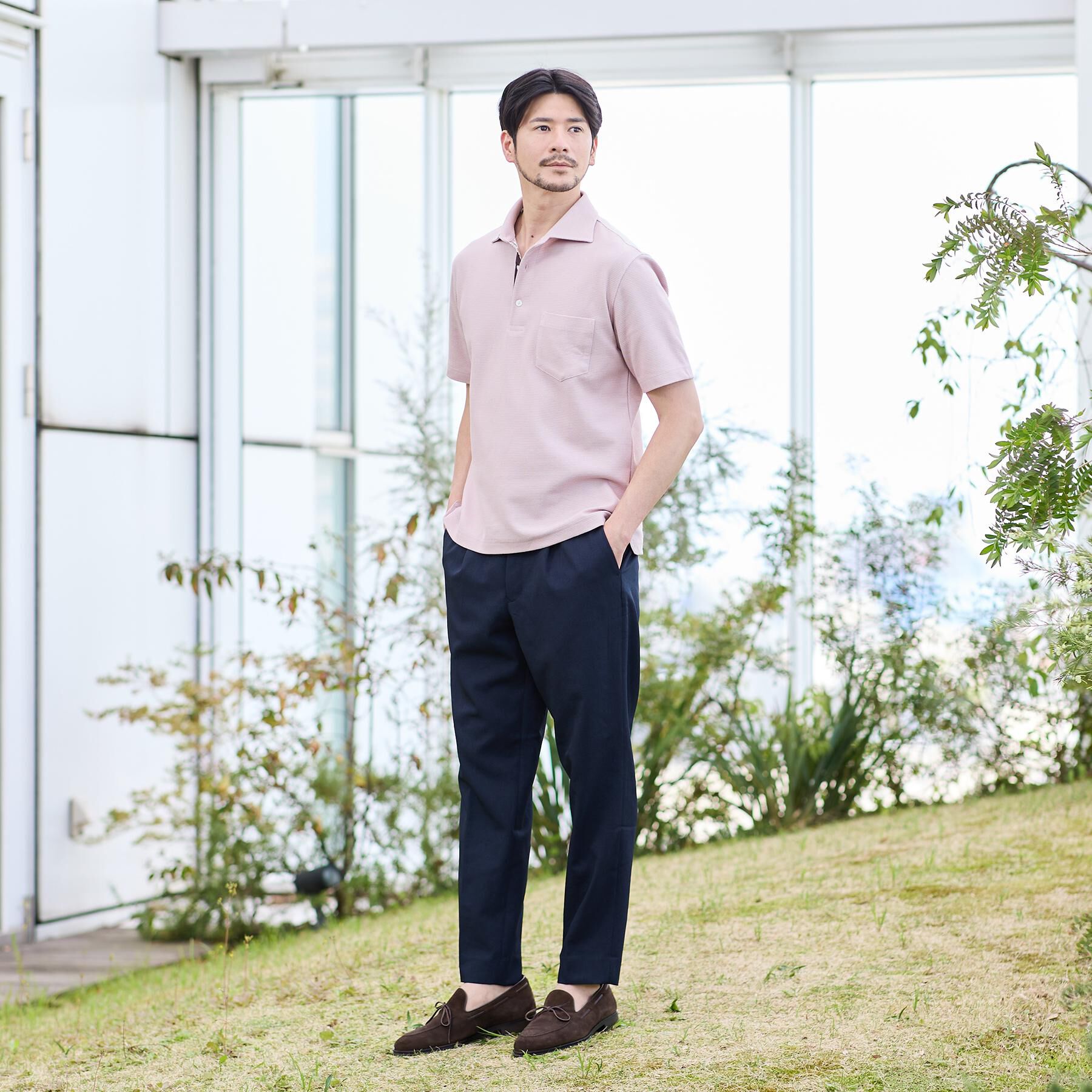 TAKEO KIKUCHI「【抗菌防臭】ステイフレッシュ ポロシャツ」|ポロシャツ|
