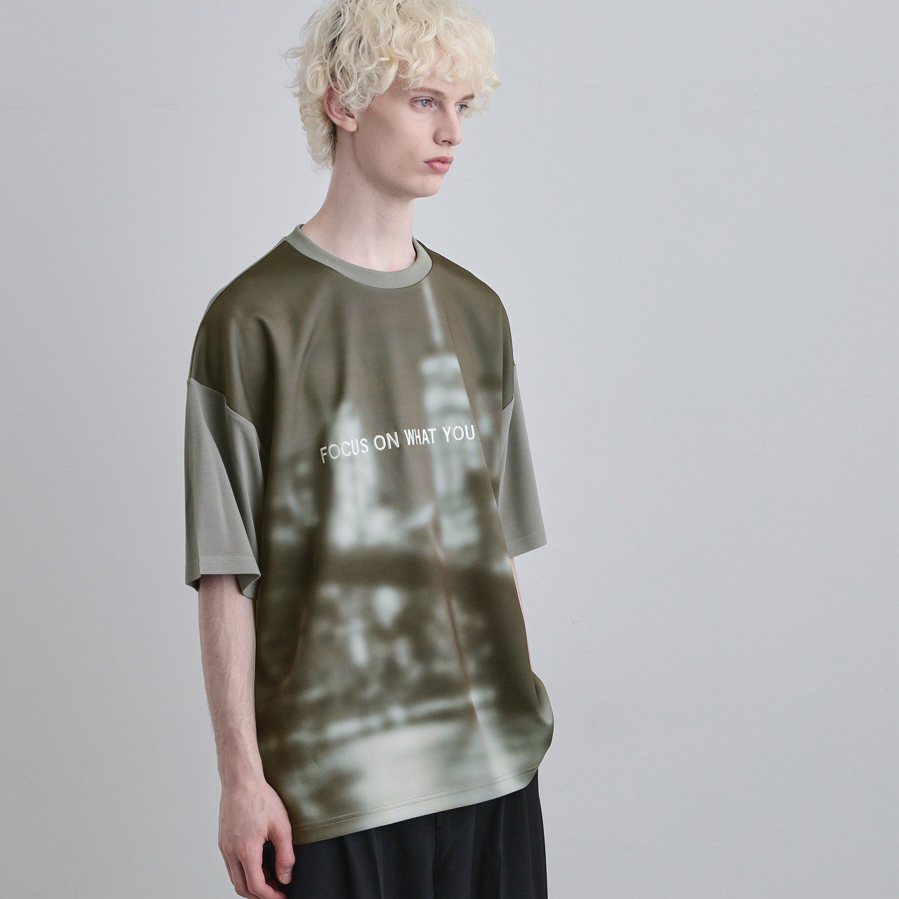 tk.TAKEO KIKUCHI「昇華転写ポンチカットソー」|Tシャツ・カットソー|