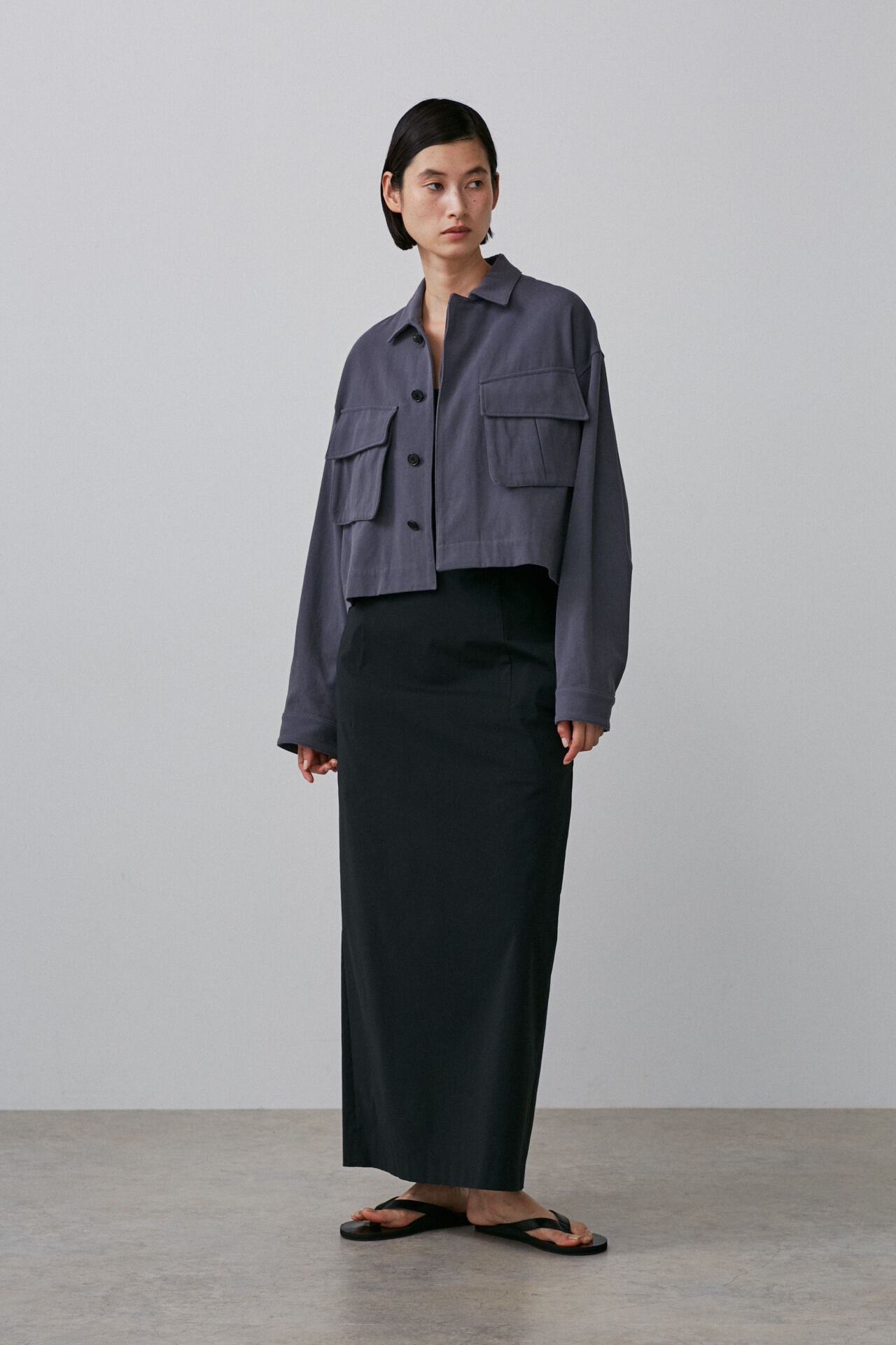 YLEVE 「YLEVE / COTTON LINEN TWILL BZ」|ブルゾン・スタジャン|