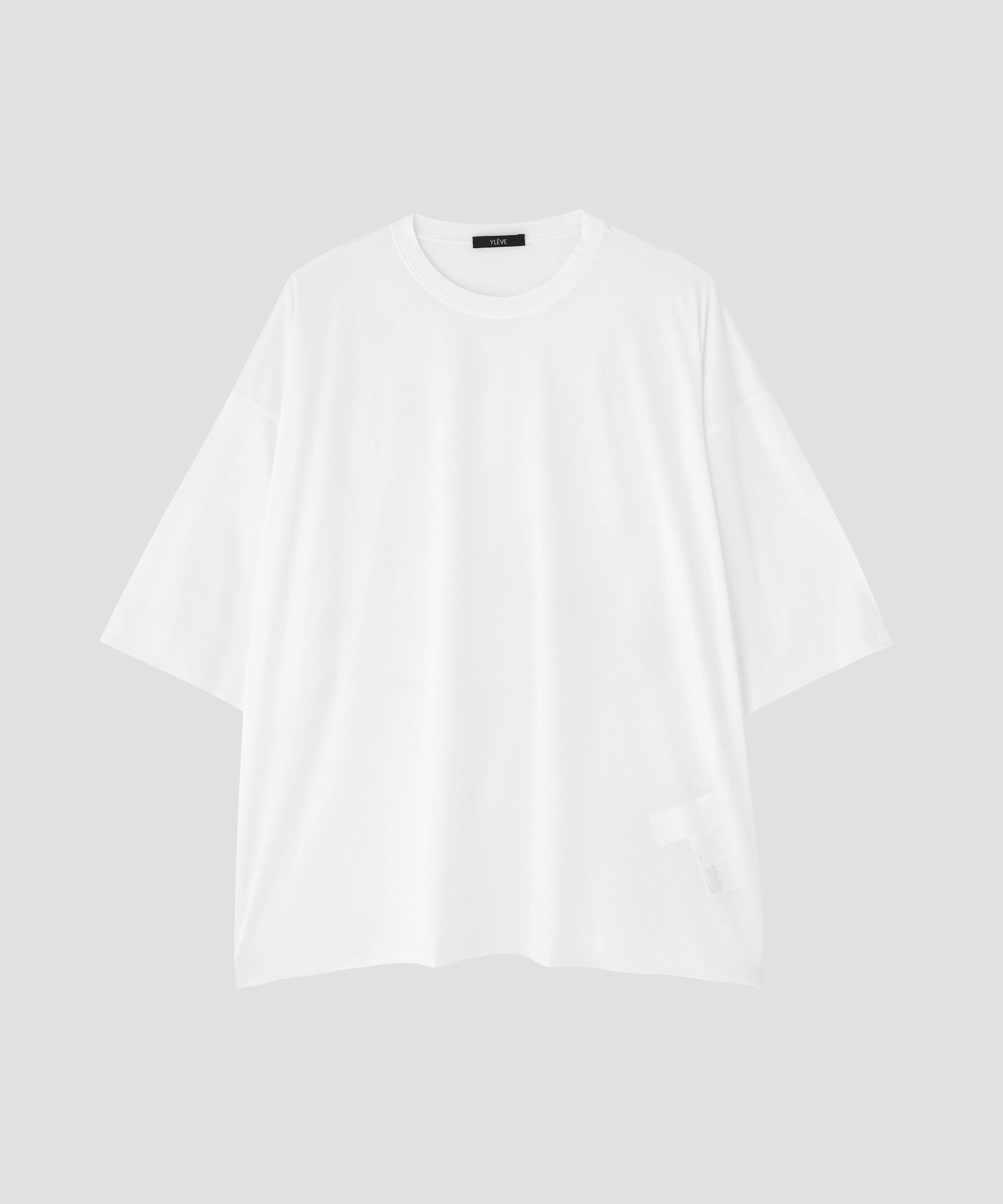YLEVE 「YLEVE / COTTON SHEER JERSEY SHORT SLEEVE」|Tシャツ・カットソー|ホワイト
