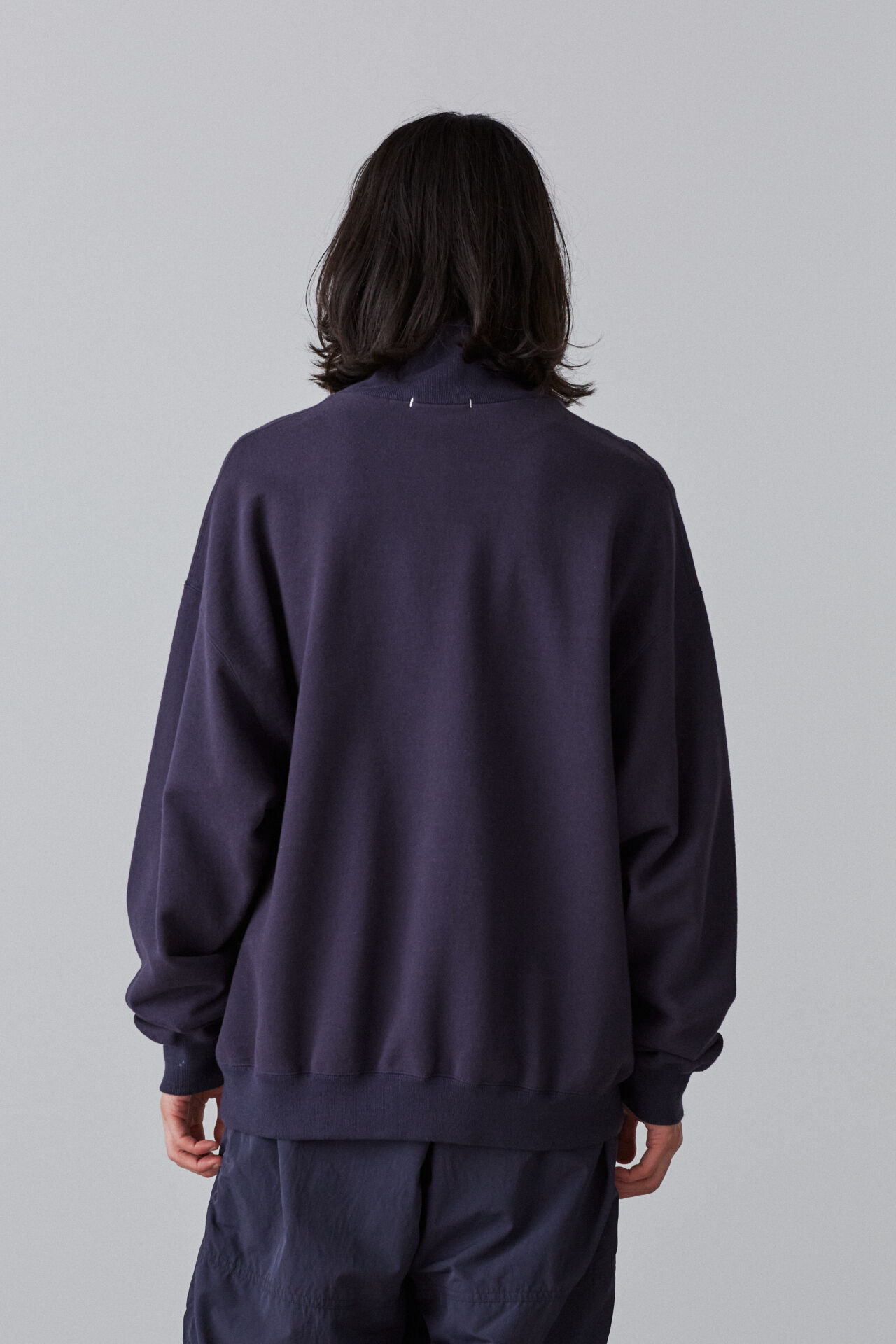 YLEVE 「Ｙ / ORGANIC COTTON BLEND HEAVY WEIGHT FLEECE HALF ZIP」|Tシャツ・カットソー|