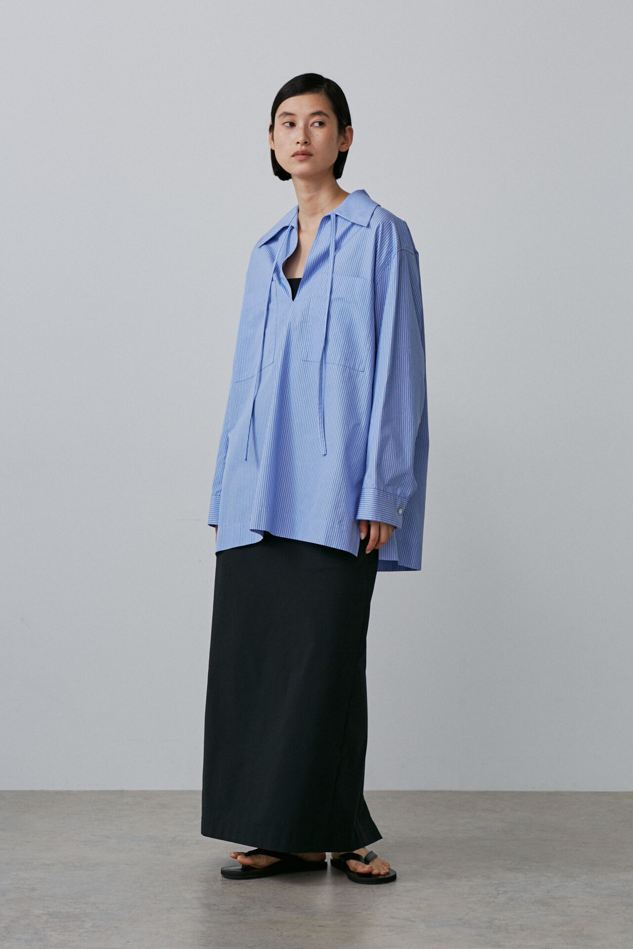 YLEVE 「YLEVE / COTTON NYLON STRETCH WEATHER OP」|ワンピース|