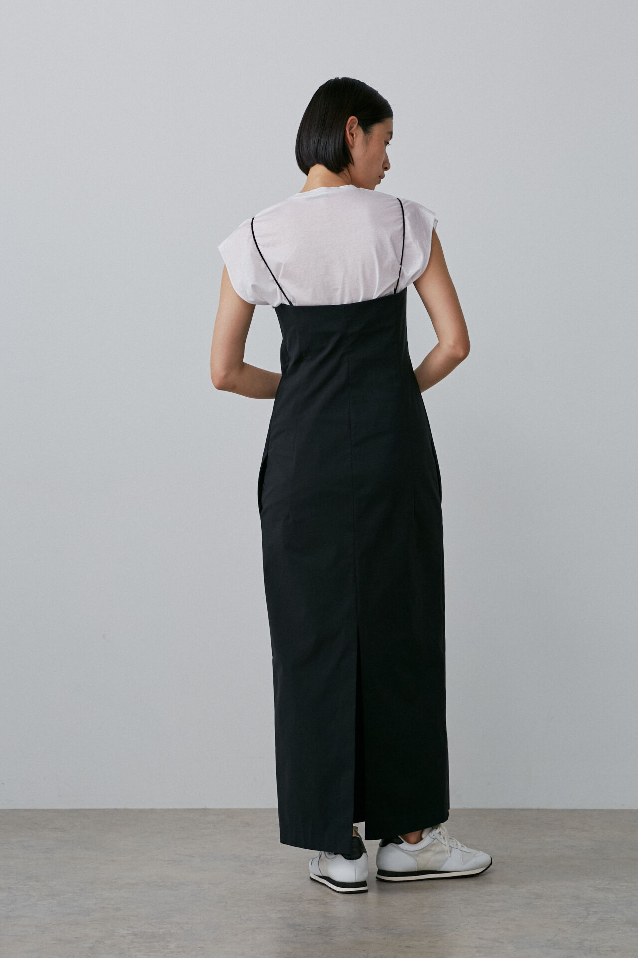 YLEVE 「YLEVE / COTTON NYLON STRETCH WEATHER OP」|ワンピース|