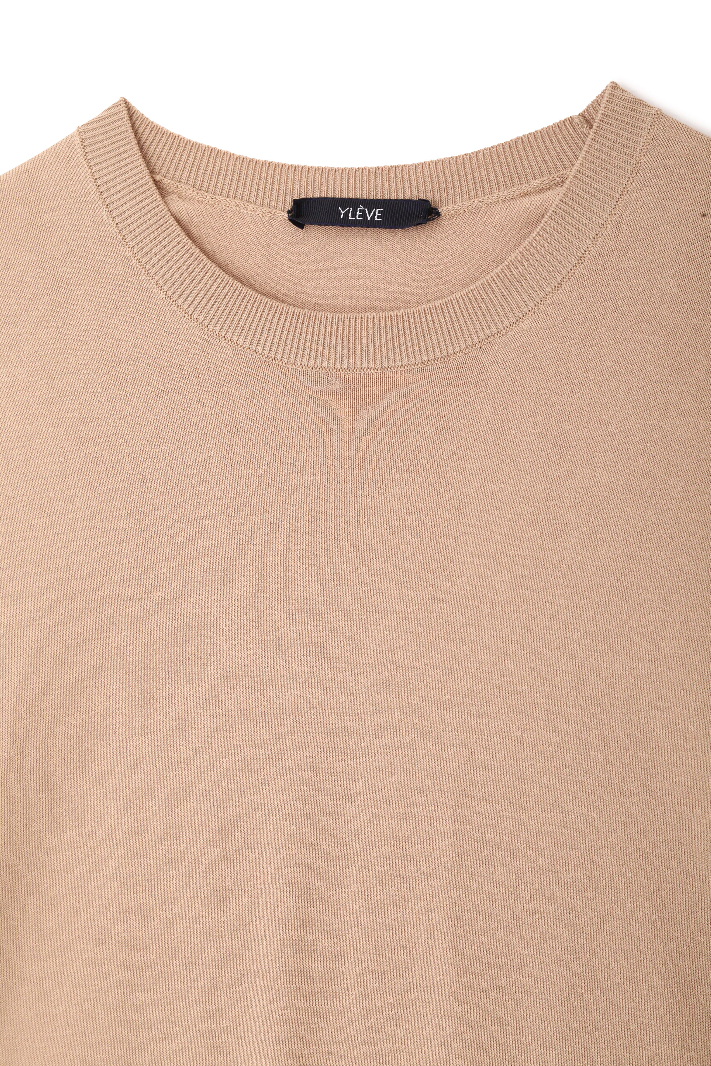 YLEVE 「YLEVE / GAS SINGEING COTTON KNIT PULL OVER」|ニット・セーター|