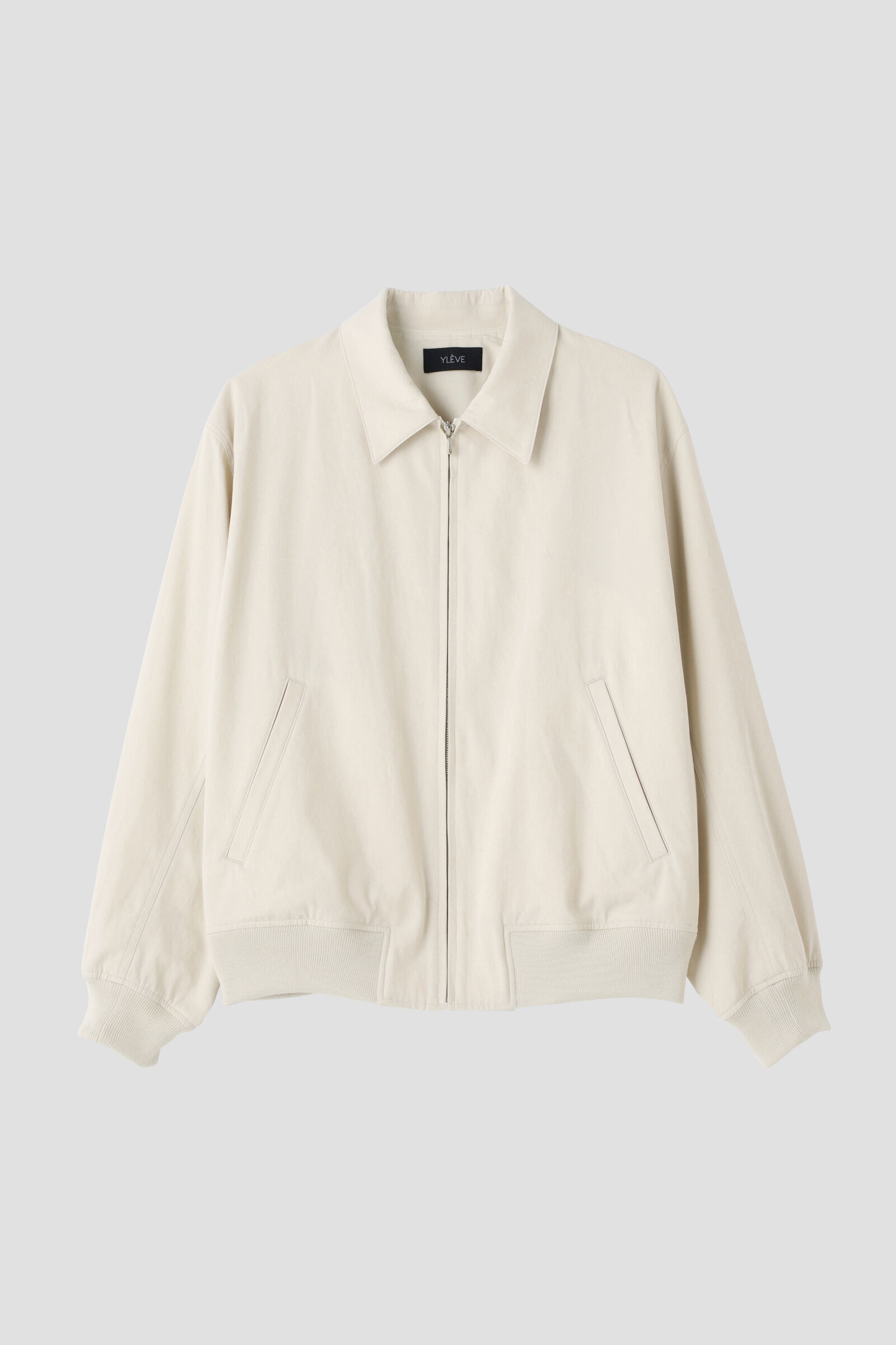 YLEVE 「YLEVE / COTTON VOILE GABARDINE NIDOM BZ」|ブルゾン・スタジャン|ベージュ