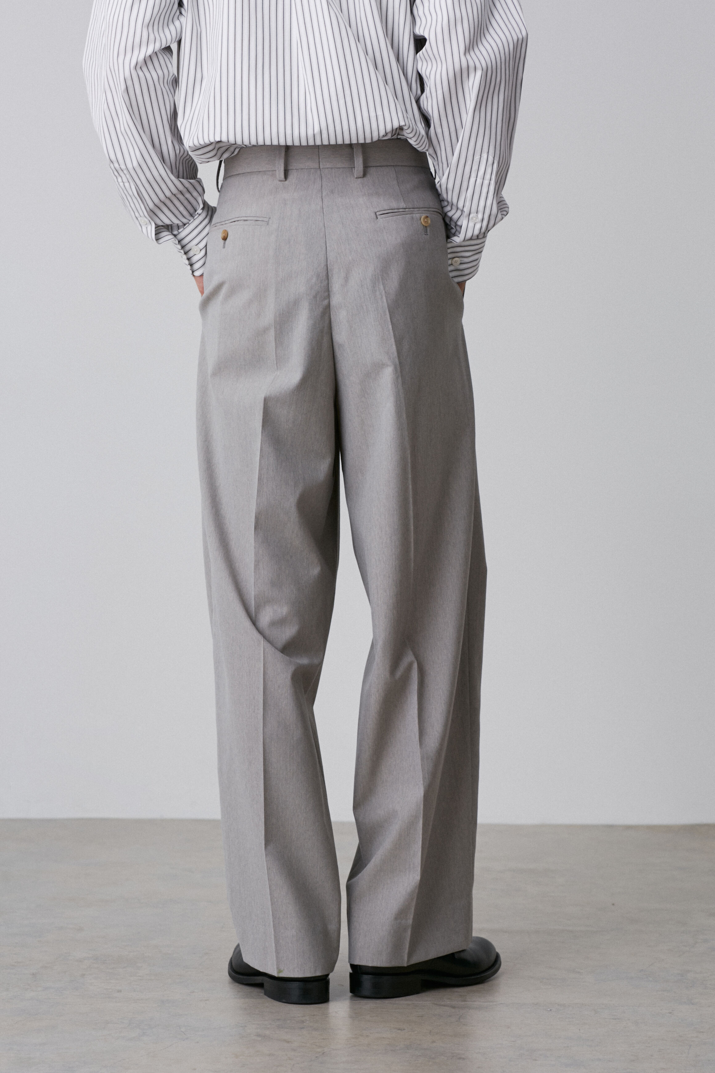 YLEVE 「YLEVE / WOOL CHAMBRAY TROUSERS」|その他|