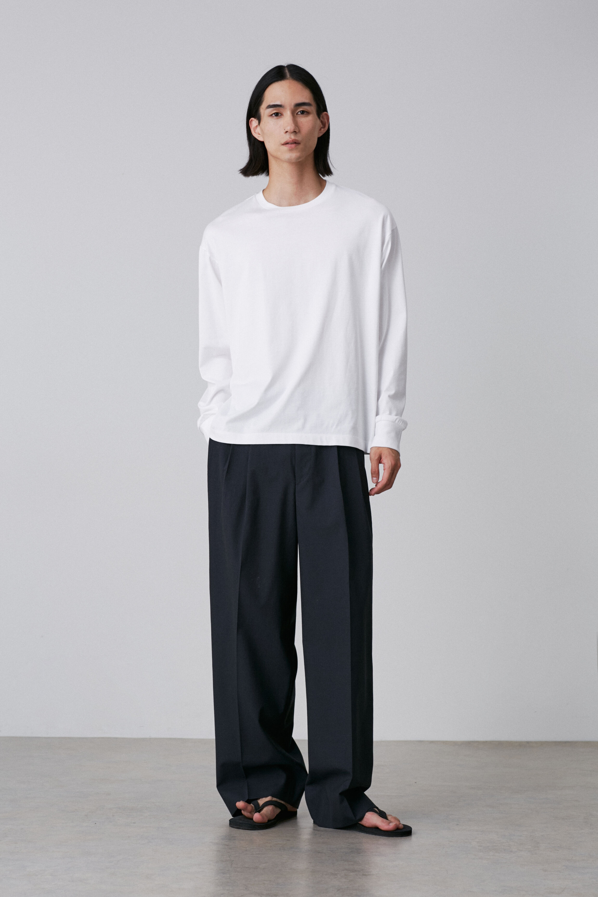 YLEVE 「YLEVE / WOOL CHAMBRAY TROUSERS」|その他|