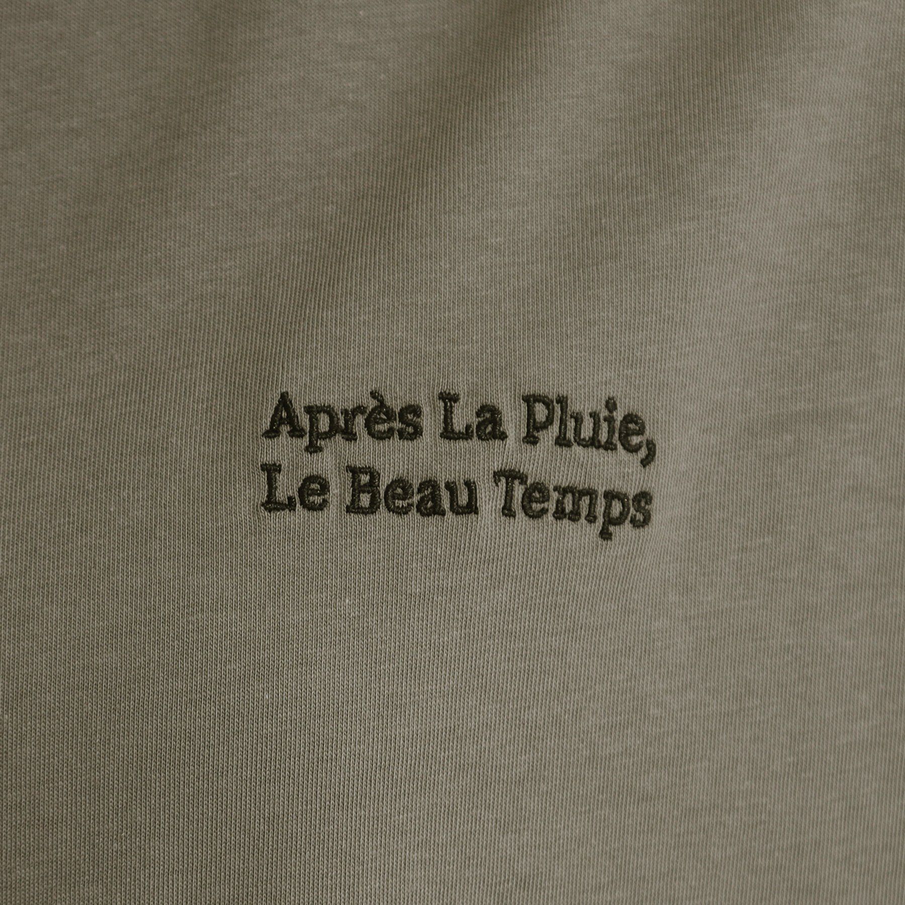 SHOO･LA･RUE「【汗じみ防止/ひんやり/S-LL】インせず着られる 刺繍ロゴTシャツ」|Tシャツ・カットソー|
