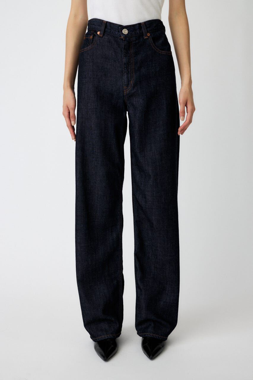 MOUSSY「TENCEL(TM) DENIM ストレート」|デニム|One Wash1