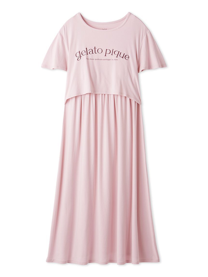 GELATO PIQUE KIDS & BABY「【抗菌防臭】マタニティレーヨンロゴカップインワンピ」|マタニティ・ママグッズ|