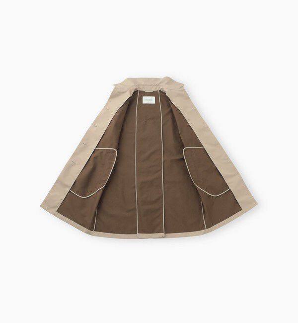 MACKINTOSH PHILOSOPHY「【WEB&一部店舗限定】インバーテッドステンカラーコート ダブルクロス製」|ステンカラーコート|