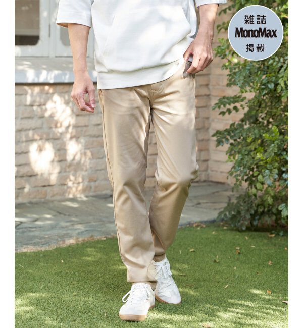 ikka「【雑誌MonoMax4月号掲載】GOKU楽パンツ EASY STRETCH 5ポケット「小泉孝太郎さん着用モデル」」|その他|