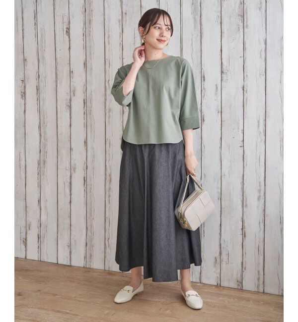 ikka「レイカンナシジバックスリットＰＯ」|Tシャツ・カットソー|