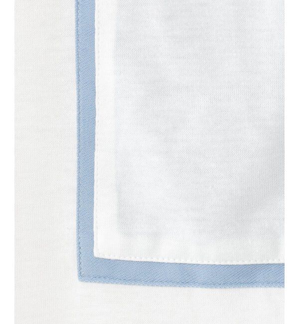 ikka kids「デニムライクMIX BIGポケTシャツ（120~160cm）」|Tシャツ・カットソー|