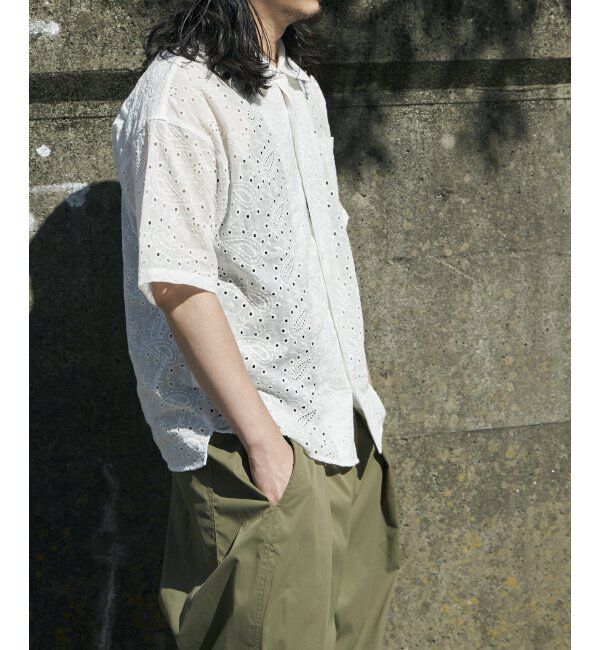 VENCE share style「エンブロイダリーシャツ」|Tシャツ・カットソー|