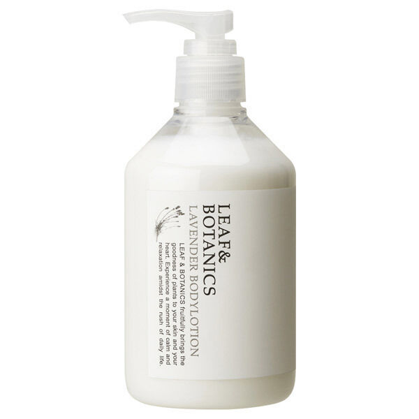  「LEAF＆BOTANICS （リーフアンドボタニクス） ボディローション ラベンダー (300mL)」|ボディ保湿|その他