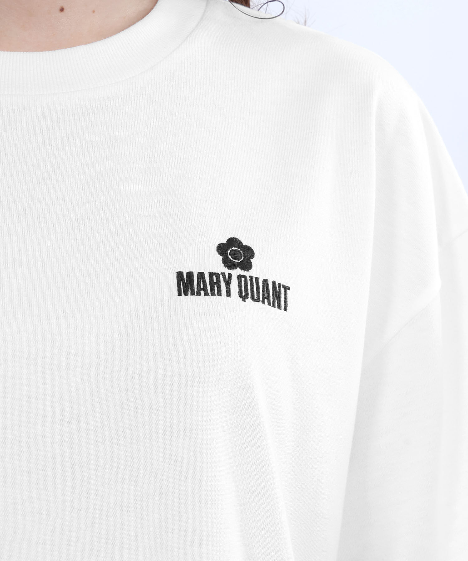 MARY QUANT「シンプルロゴビッグ Tシャツ」|Tシャツ・カットソー|