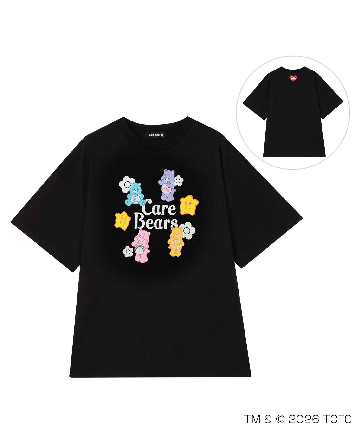 MARY QUANT「Care Bears(TM) ロゴビッグ Tシャツ」|Tシャツ・カットソー|