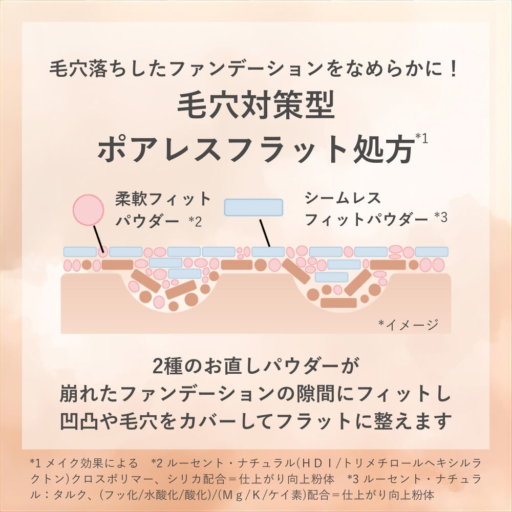 ORBIS「ORBIS プレストパウダー リフィル（パフ付） 2025年版」|フェイスパウダー|