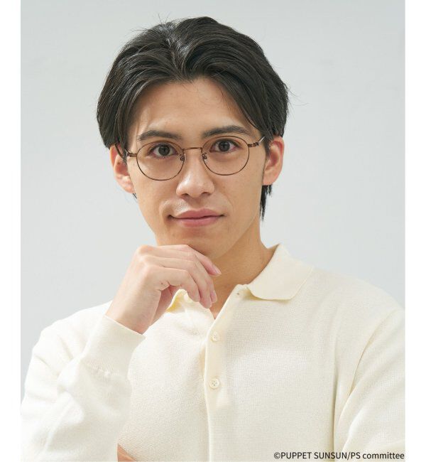  「Zoff｜PUPPET SUNSUN  メガネ | パペットスンスン 伊達めがね・度付き眼鏡   レンズ交換券付」|メガネ|