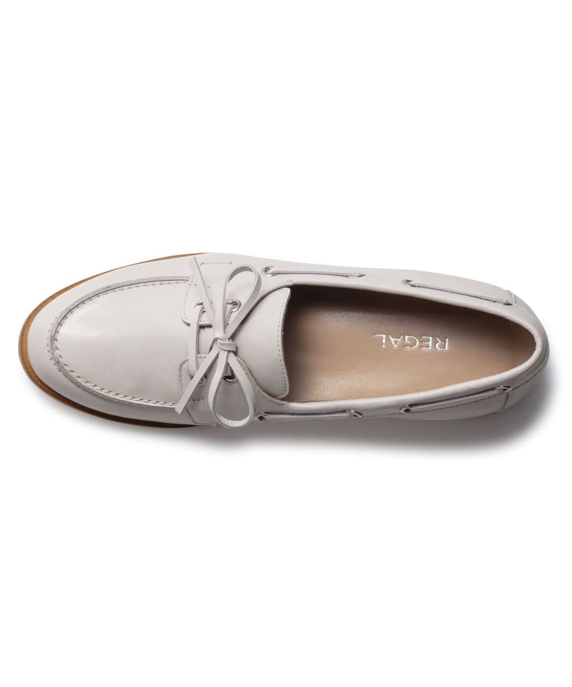 REGAL SHOES「REGAL デッキローファー【ヒール20mm】　商品コード：F83RBB」|ローファー|