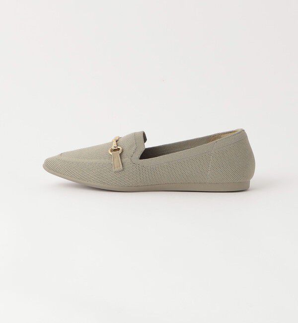UNITED ARROWS green label relaxing「ウェルネス ニット ローファー 撥水・ウォッシャブル」|パンプス|