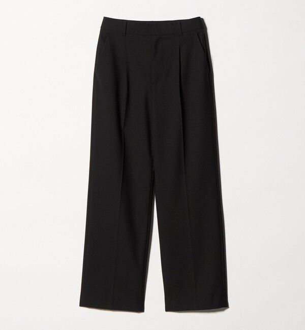 UNITED ARROWS green label relaxing「［size SHORT/TALLあり］カチリラ ストレート パンツ ブラック」|スラックス|