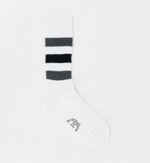 UNITED ARROWS green label relaxing「【別注】＜ROSTER SOX＞ラインソックス / 靴下」|ソックス|NAVY