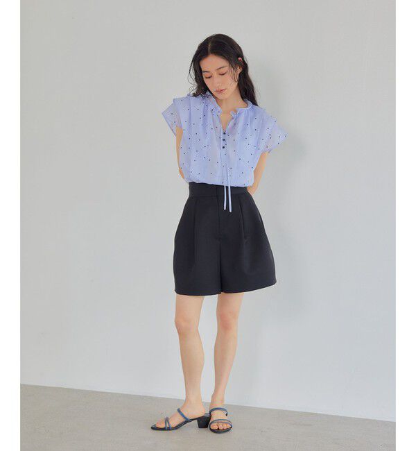 EMMEL REFINES「＜EMMEL REFINES＞EM 2タック コクーン ショートパンツ」|その他|