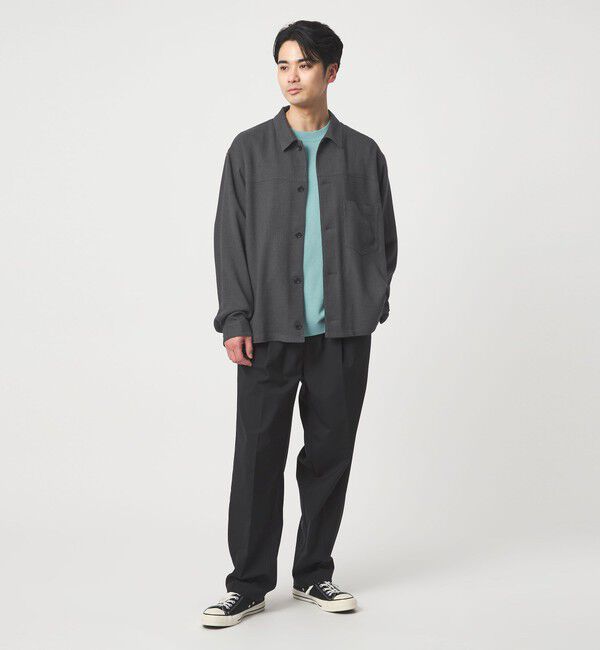 UNITED ARROWS green label relaxing「シアー プリペラ シャツ ブルゾン」|シャツ・ブラウス|