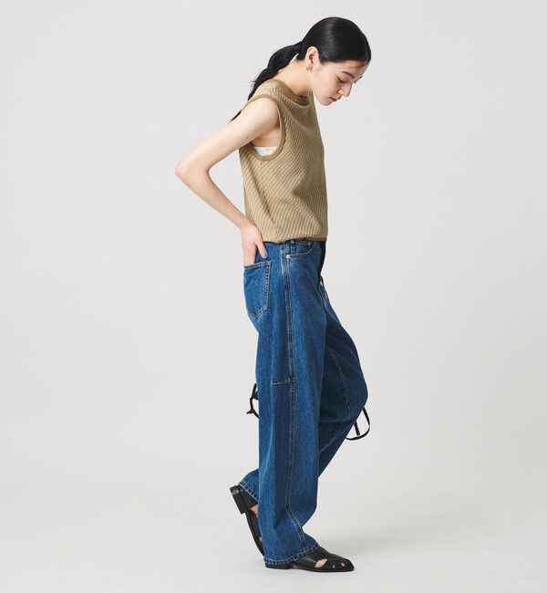 BEAUTY&YOUTH UNITED ARROWS「コットンポリエステル ジャガード 2WAYニットベスト  ウォッシャブル」|ベスト・ジレ|