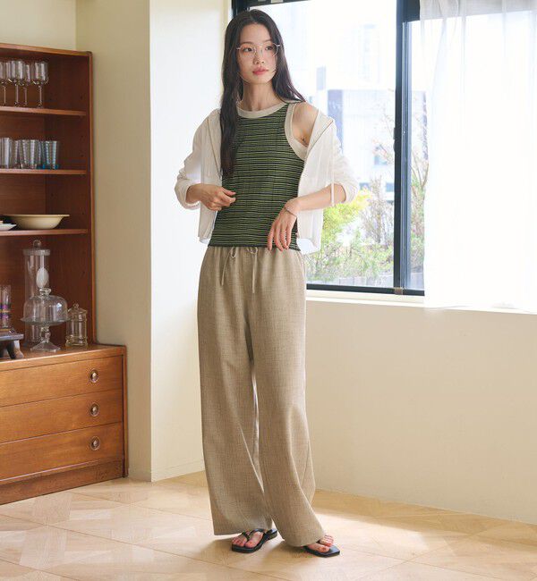 BEAUTY&YOUTH UNITED ARROWS「【WEB限定 Wardrobe DAILY MINIMAL】フードジップパーカー UVカット 接触冷感 ウォッシャブル」|パーカー|