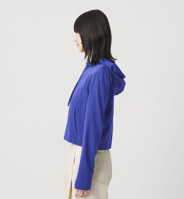 BEAUTY&YOUTH UNITED ARROWS「【WEB限定 Wardrobe DAILY MINIMAL】フードジップパーカー UVカット 接触冷感 ウォッシャブル」|パーカー|