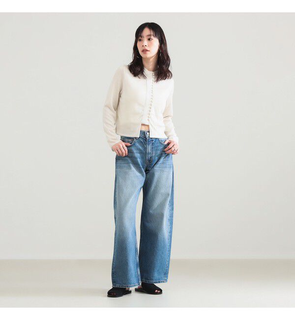 Demi-Luxe BEAMS 「B SIDES / FLOPPY デニムパンツ」|デニム|