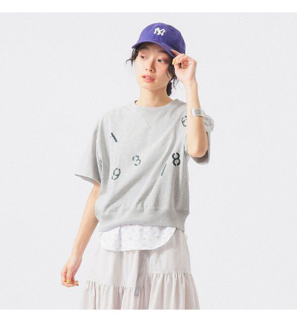 BEAMSBOY「ランダム ナンバリング ショートスリーブ」|Tシャツ・カットソー|T.GREY