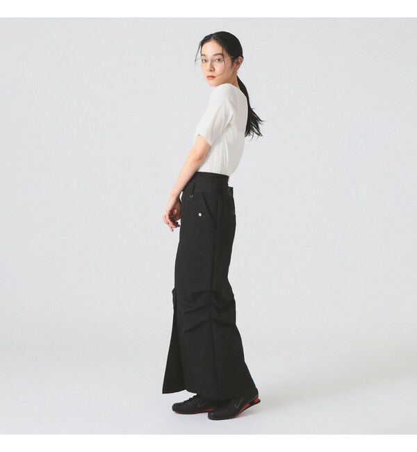 Ray BEAMS 「バックスリット カーブ ヘムTシャツ」|Tシャツ・カットソー|