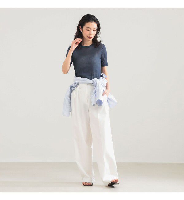 Demi-Luxe BEAMS 「AK+1 / シアー Tシャツ」|Tシャツ・カットソー|