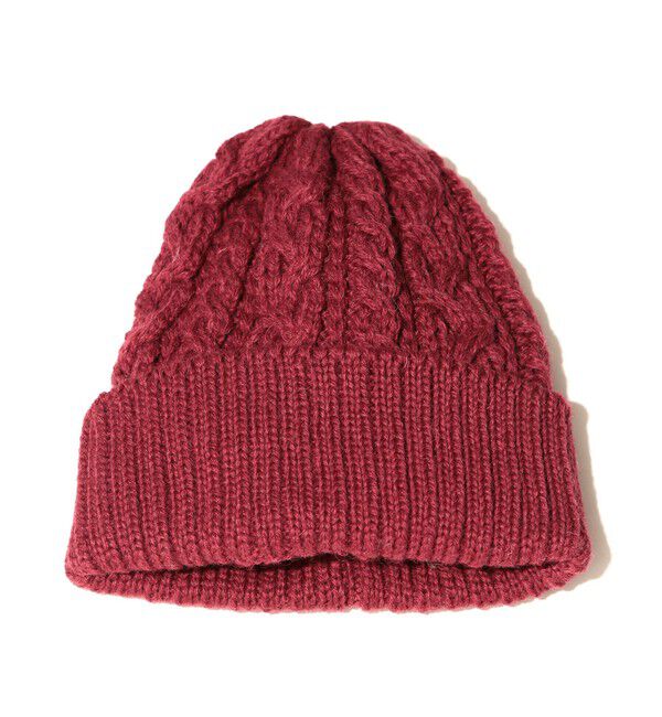 BEAMS PLUS「Cable Watch Cap」|ニット帽|