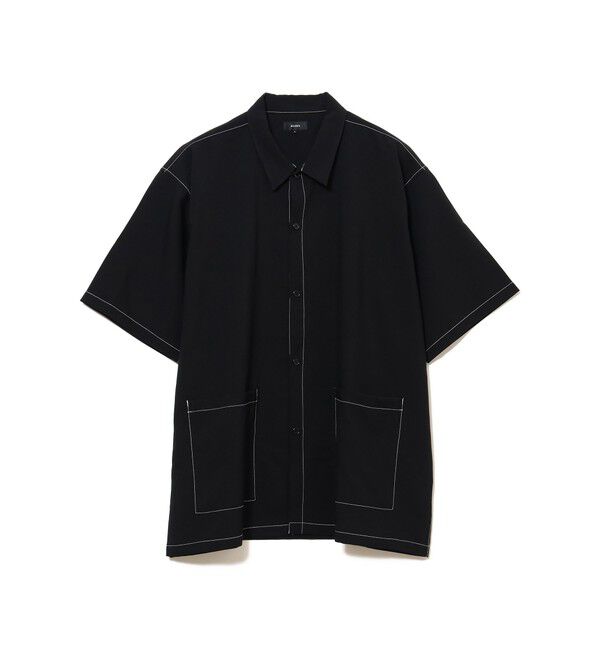BEAMS「ダブル ポケット ステッチ シャツ 【ワイドフィット】」|シャツ・ブラウス|