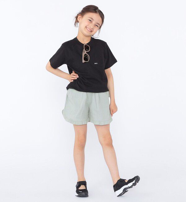 SHIPS KIDS「【累計販売数1万枚突破!!】【WEB限定】SHIPS KIDS:100～160cm /SHIPS マイクロロゴ Tシャツ」|Tシャツ・カットソー|