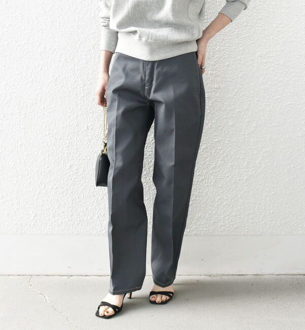 SHIPS any「【SHIPS any別注】Dickies:〈洗濯機可能〉ツイル チノ パンツ」|チノ|