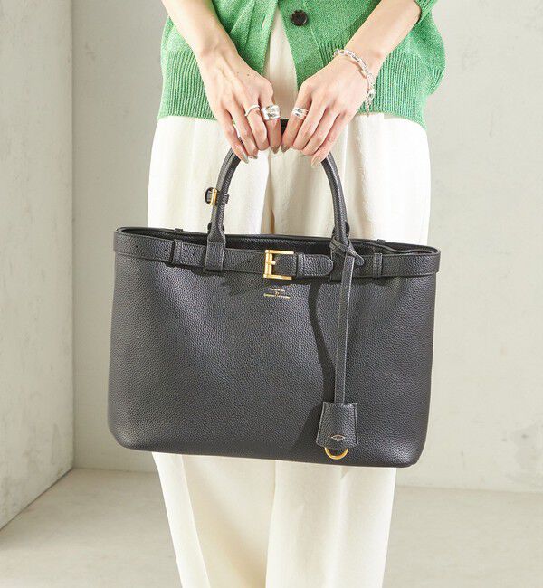 SHIPS for women「【WEB限定】George Cinq:BELTED TOTO BAG（M）」|トートバッグ|
