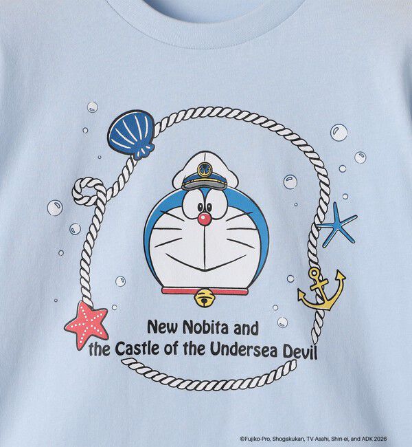 SHIPS KIDS「SHIPS KIDS:100～130cm /＜映画ドラえもん 新・のび太の海底鬼岩城＞ Tシャツ」|Tシャツ・カットソー|