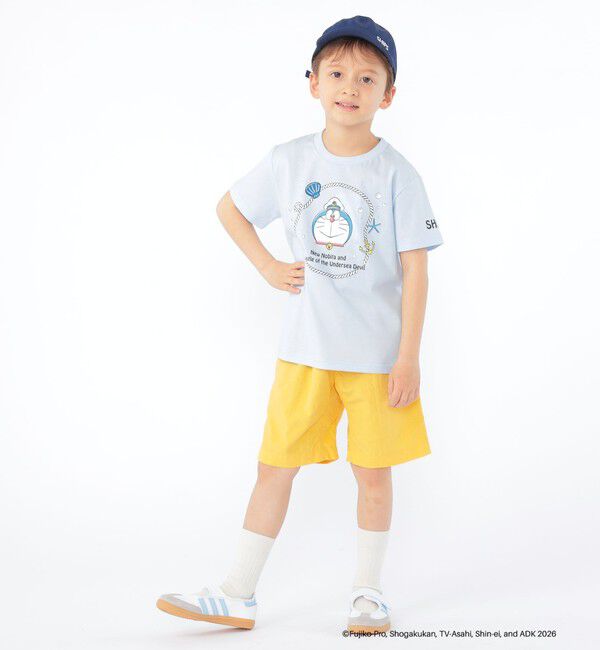 SHIPS KIDS「SHIPS KIDS:100～130cm /＜映画ドラえもん 新・のび太の海底鬼岩城＞ Tシャツ」|Tシャツ・カットソー|