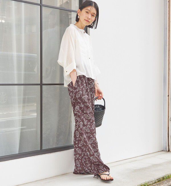 SHIPS for women「【SHIPS別注】TICCA&times;manipuri:〈手洗い可能〉プリント パンツ」|その他|