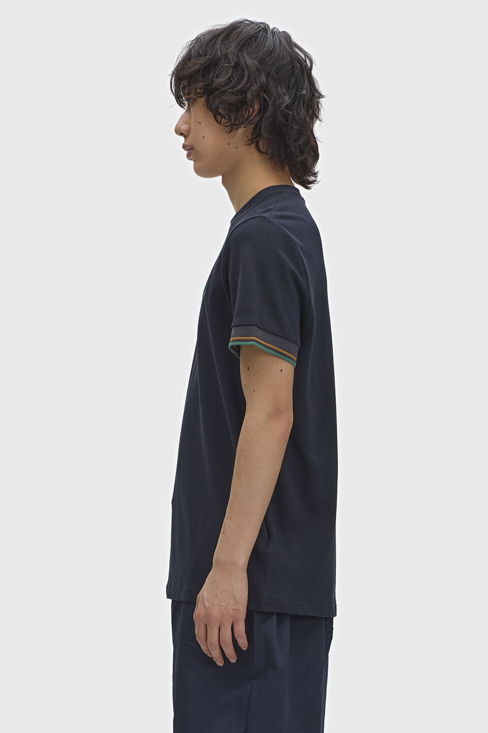 FRED PERRY 「Twin Tipped Cuff T-Shirt／ツインティップカフスTシャツ」|Tシャツ・カットソー|