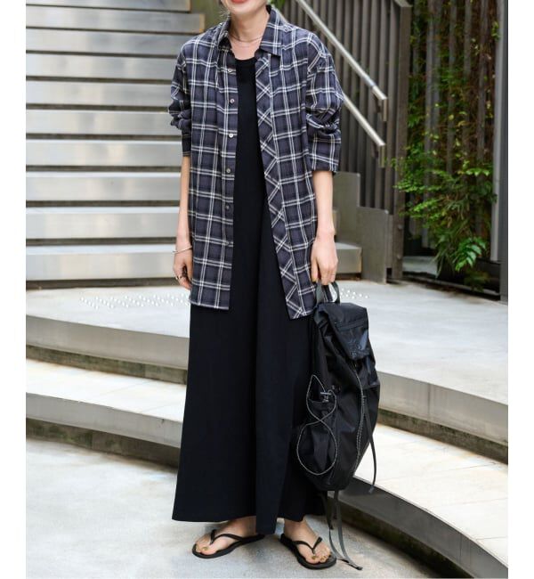 OUTDOOR PRODUCTS Usual Things「コットンボイルワッシャーチェックシャツ」|シャツ・ブラウス|