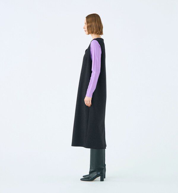 Ballsey「ミックスミルドジャージー コクーンライクワンピース」|ワンピース|
