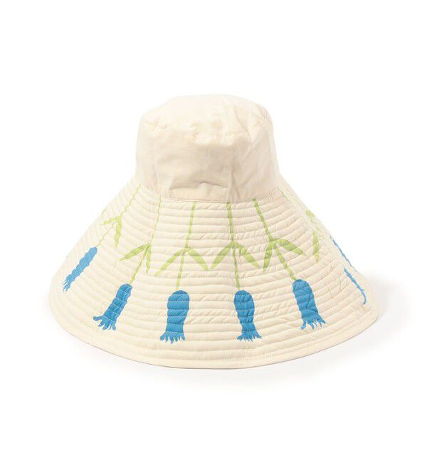TOMORROWLAND GOODS「romualda VIOLETA HAT リバーシブルハット」|ハット|62 ライトブルー系