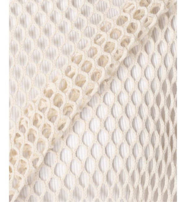  「COTTON MESH TANK TOP：カットソー」|Tシャツ・カットソー|